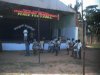 The stage for the gospel meetings