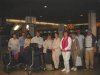India Team at airport