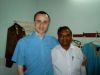 Simon meeting Pastor Rajakumar