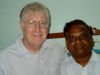Roger meeting Pastor Rajakumar