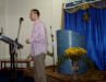 Simon speaking at the Youth Service