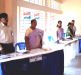 The Registration counter at the Conference Hall