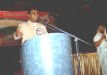 Fredrick speaking at the conference