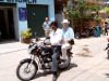 Roger on a motorcyle