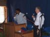 Roger speaking at Calvary Temple Assemblies of God Church