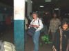 Rachel at the train station