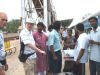 Roger and Steve at the train station in Bidar