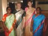 The ladies dressed for the church meeting