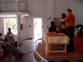 Roger preaching to begin the conference