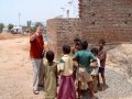 Alan with the children