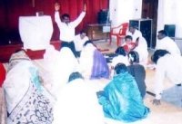 Photograph of Church meeting