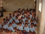 Photograph of children in the orphanage