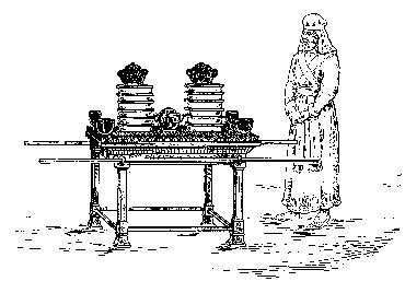 A priest at the Golden Table